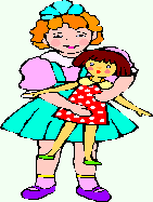 Girl and Doll