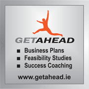Getahead in business ad